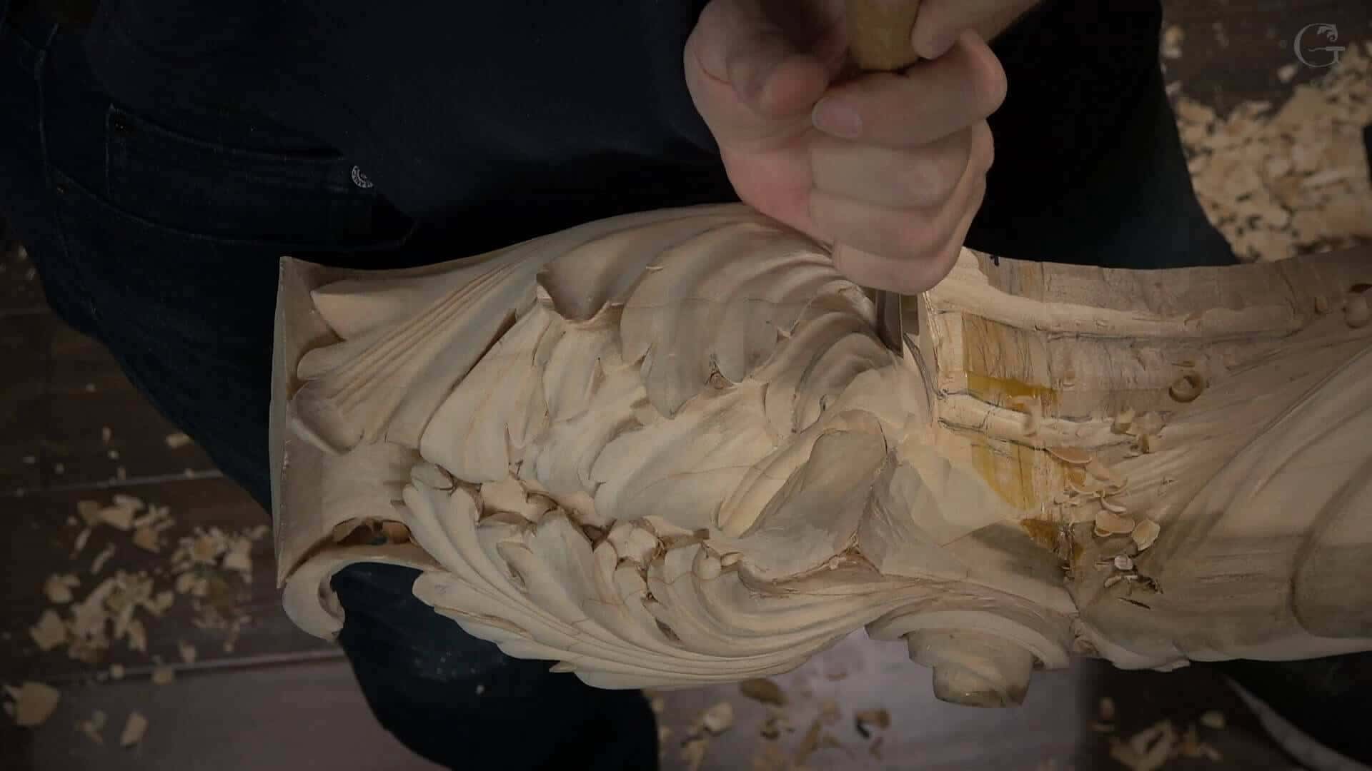 Stabilizing Thin Wood Carvings