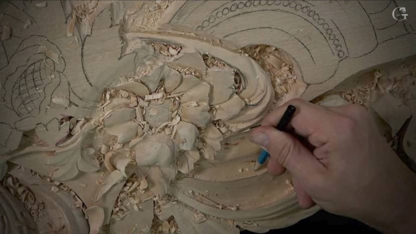 Advanced Carving:  Venice Room (Part 10) Workshops 110-121