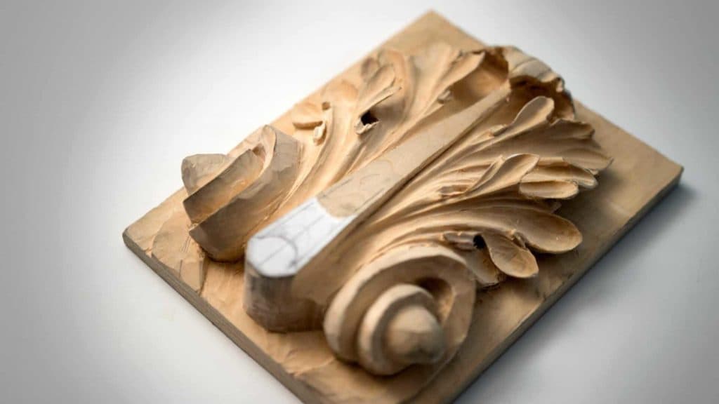 Carving Roman Acanthus 14