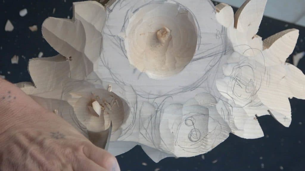 Carving Hashemi Flowers 28