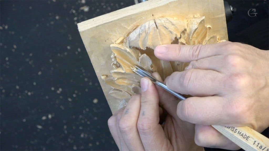 Carving Roman Acanthus 15