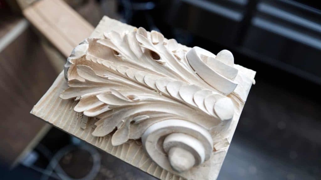 Carving Roman Acanthus 16
