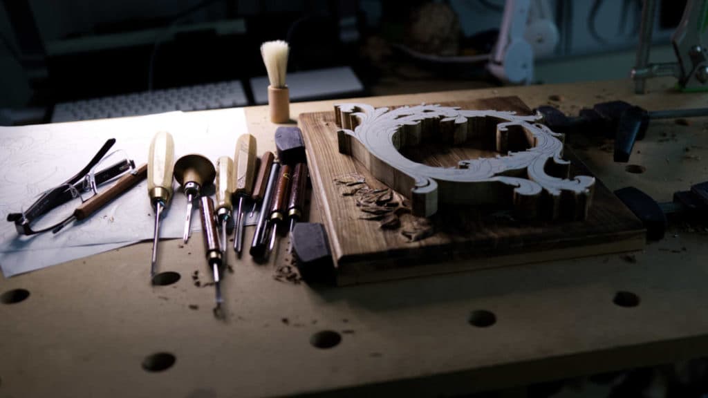 Carving Lily Box 3 – Carving 1st Layer