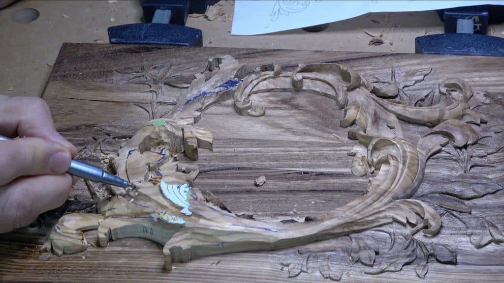 Carving Lily Box 7 – Carving 2nd Layer