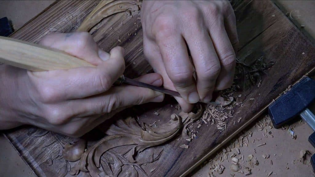 Carving Lily Box 9 – Carving 2nd Layer