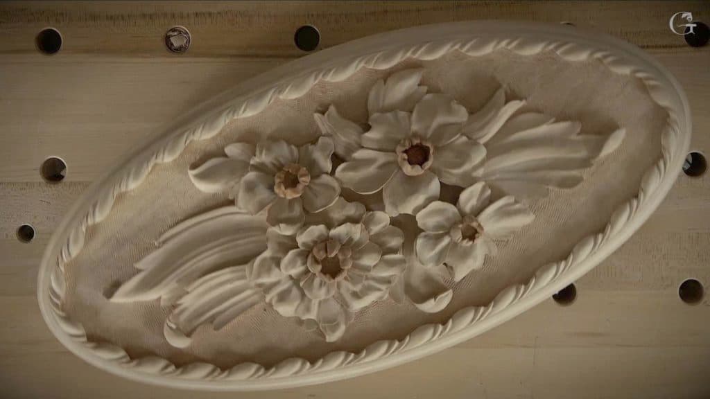 Venetian Flowers Rosette 6
