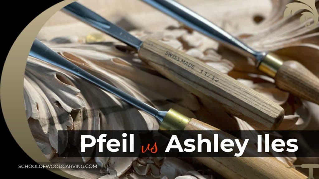 You said You like ASHLEY ILES but reach for PFEIL (Swiss made) more often [ WOOD CARVING TOOLS ]
