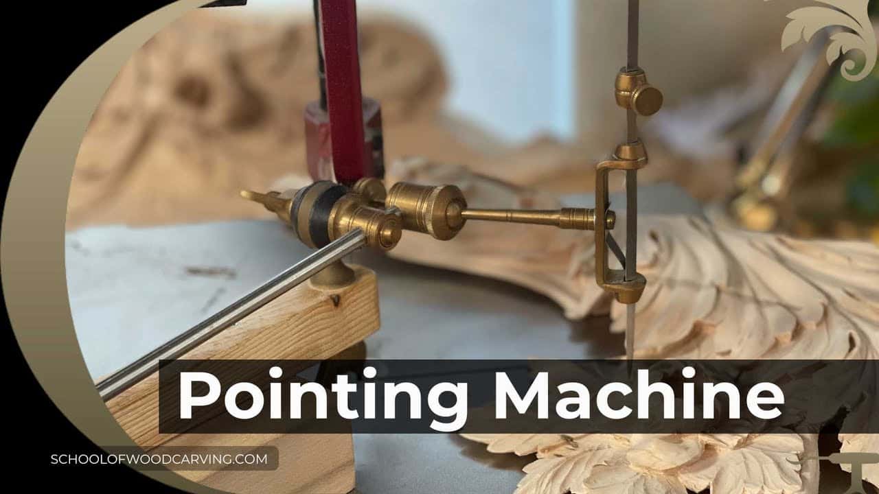 Pointing Machine for Wood Carving