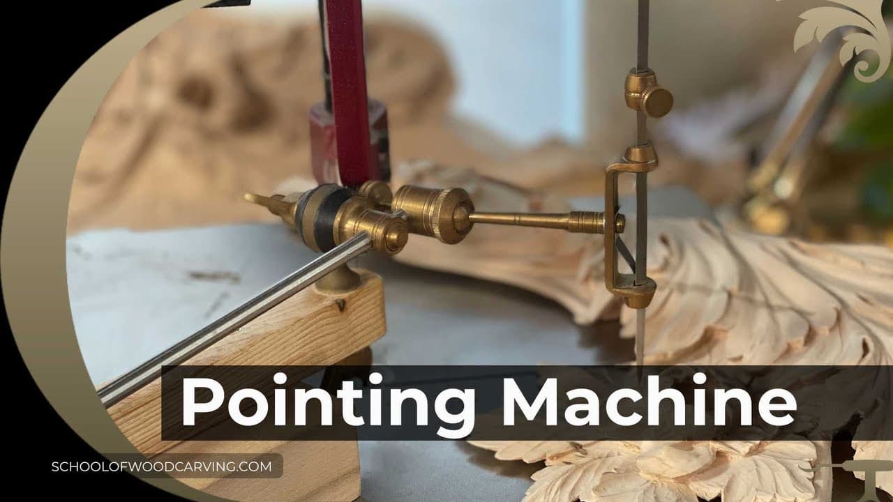 Pointing Machine for Wood Carving