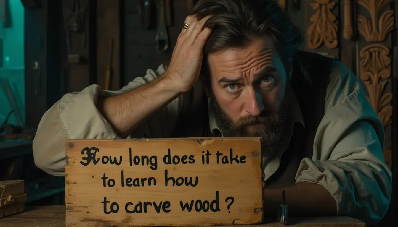 How long does it take to learn how to carve wood