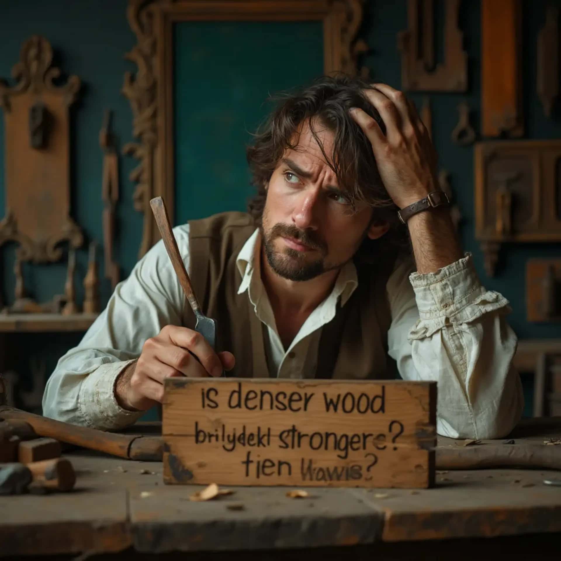 Is denser wood stronger?