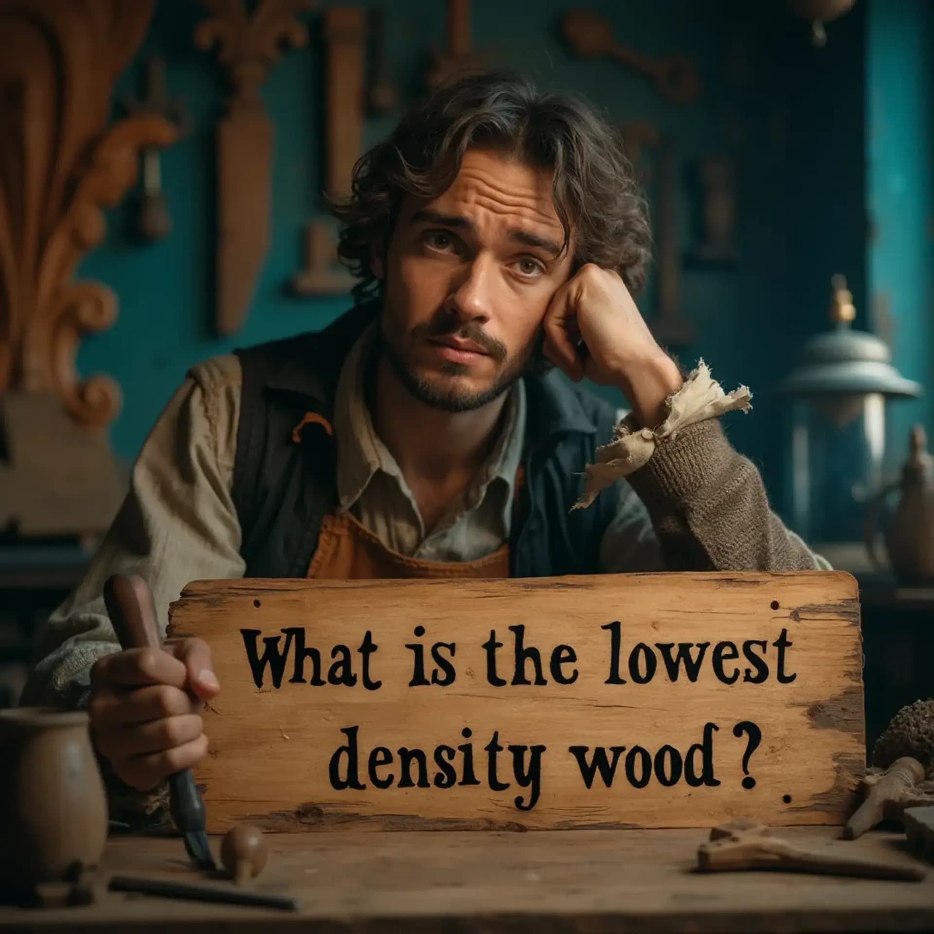 What is the lowest density wood?