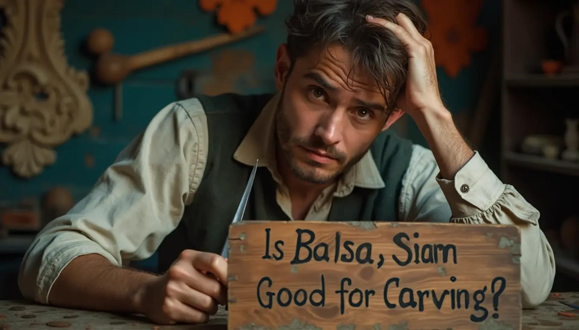Is Balsa, Siam Good for Carving?