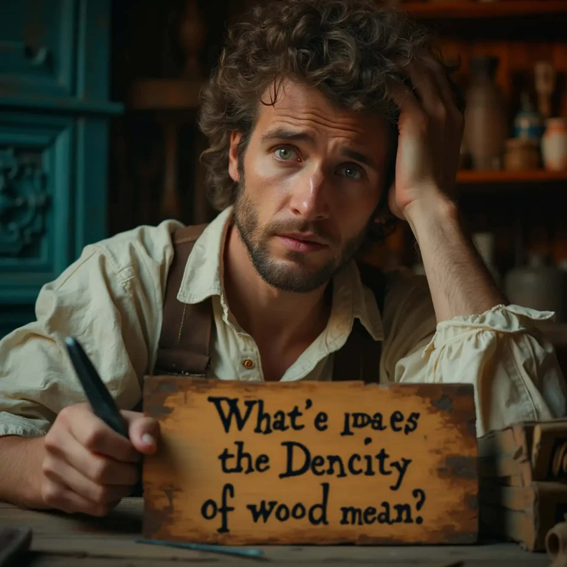 What does the Dencity of wood mean?