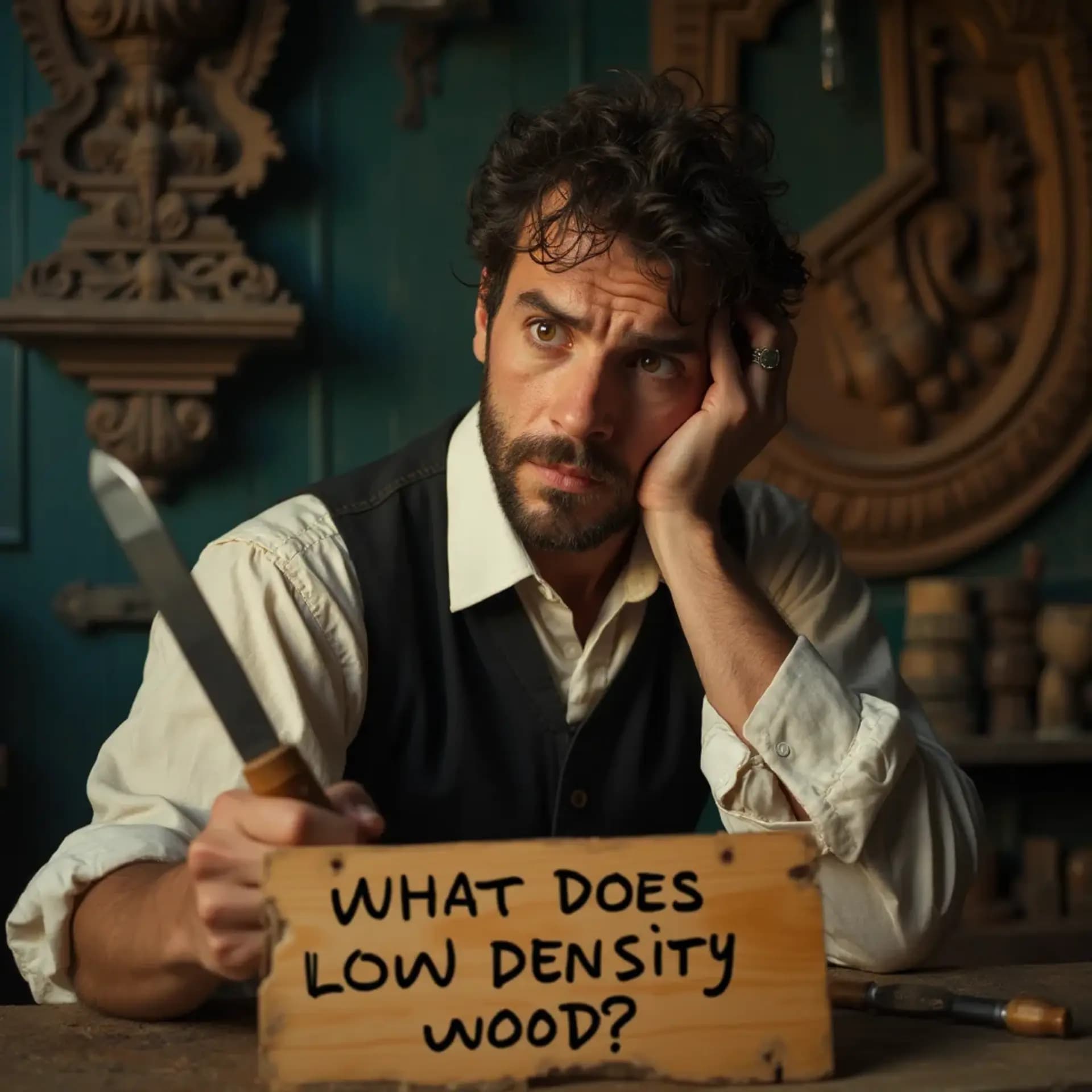 What does low density wood mean?