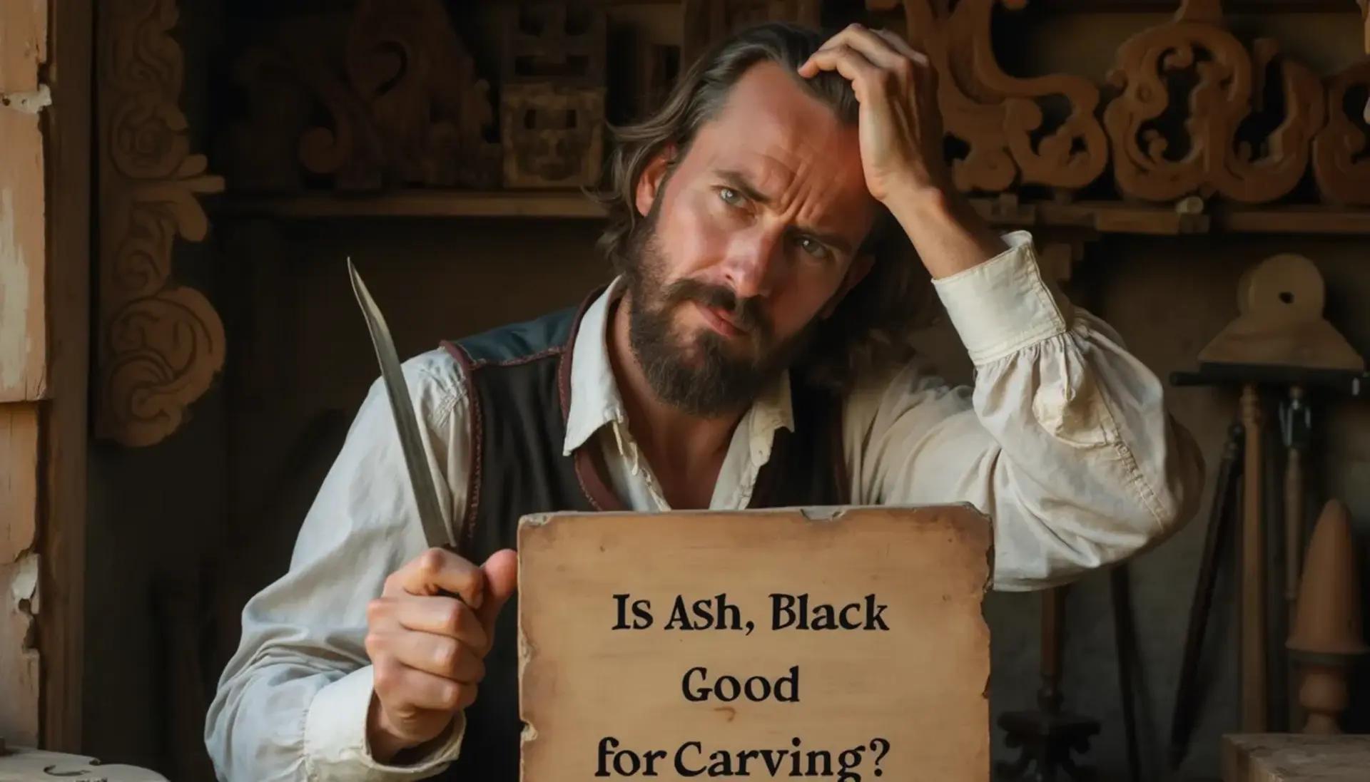 Is Ash, Black Good for Carving?