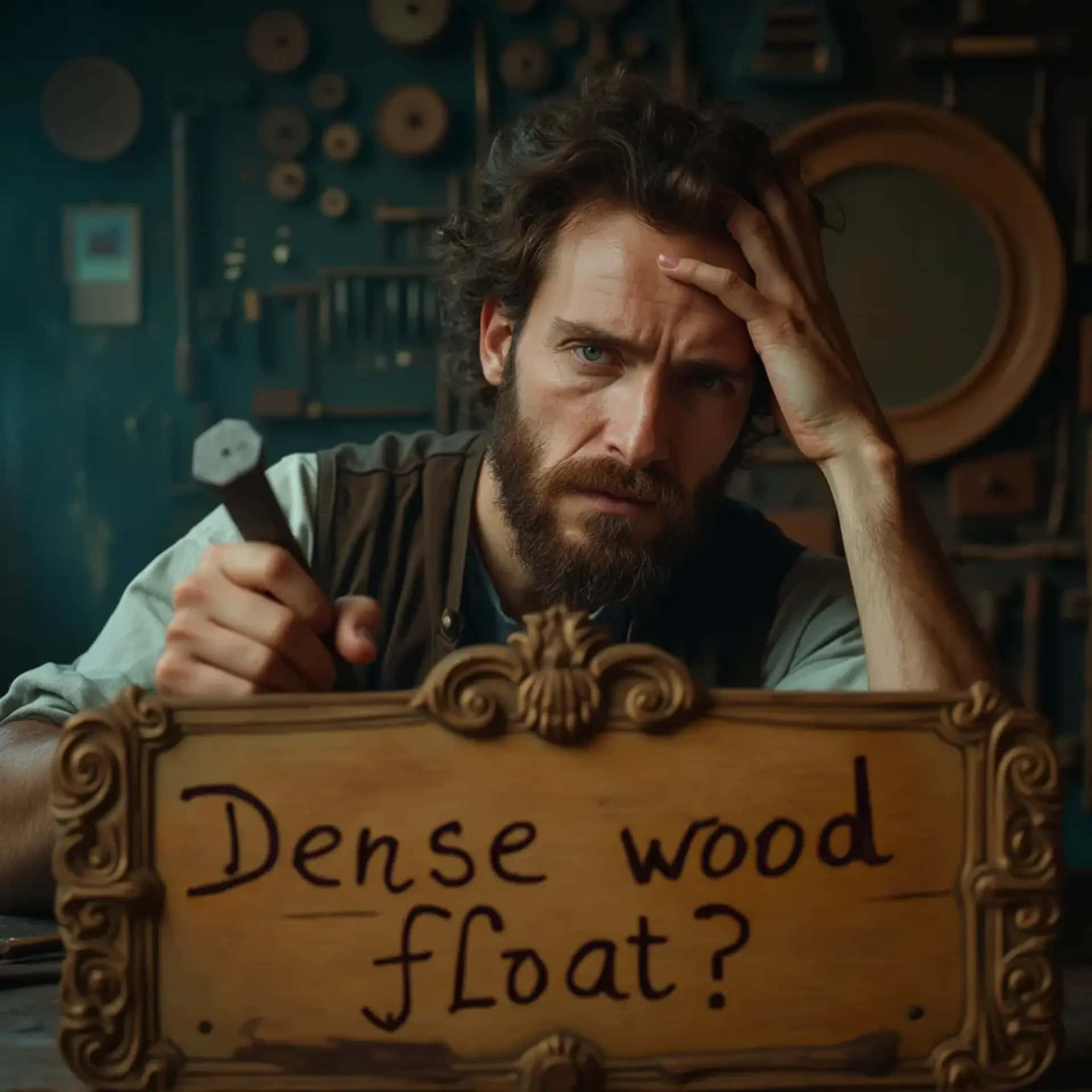 Does dense wood float?