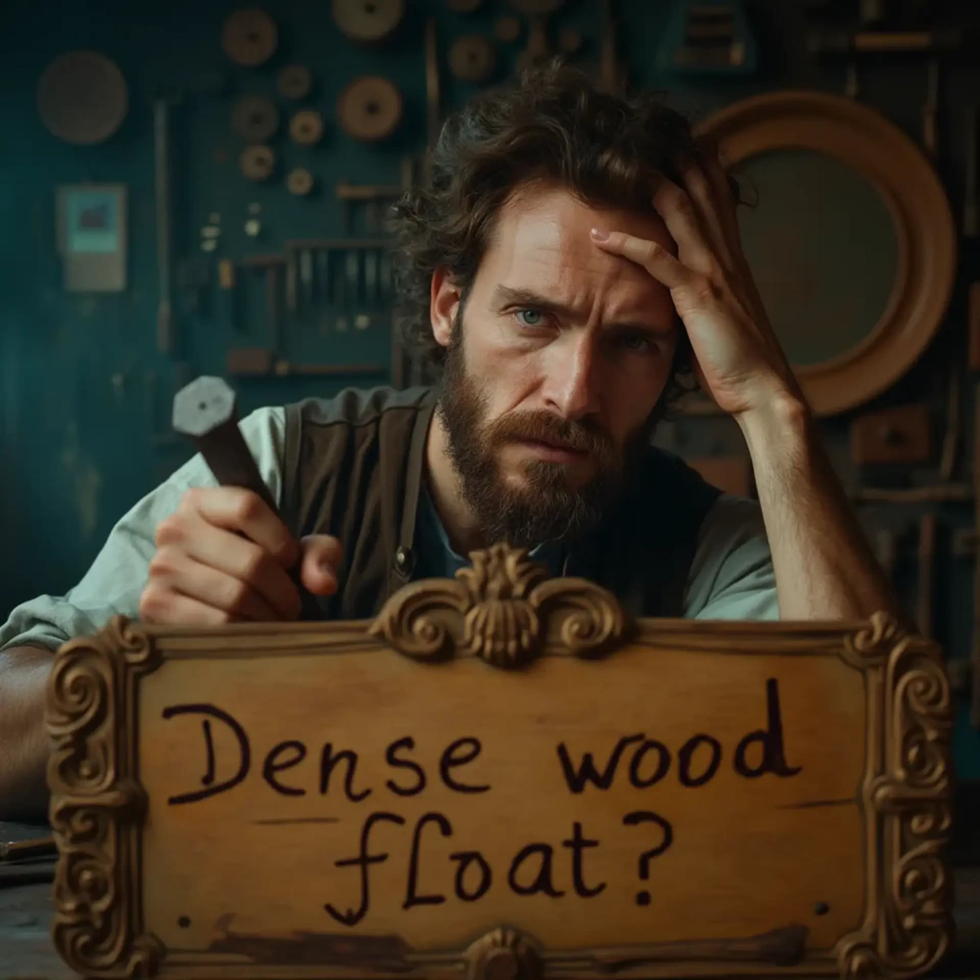Does dense wood float?