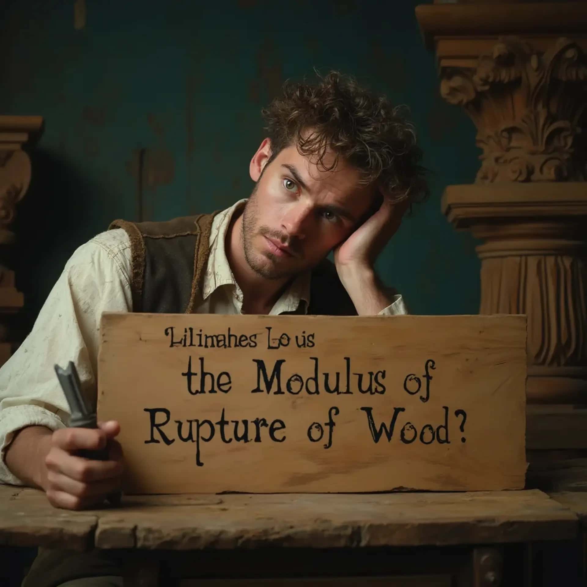 What does the Modulus of Rupture of Wood mean?