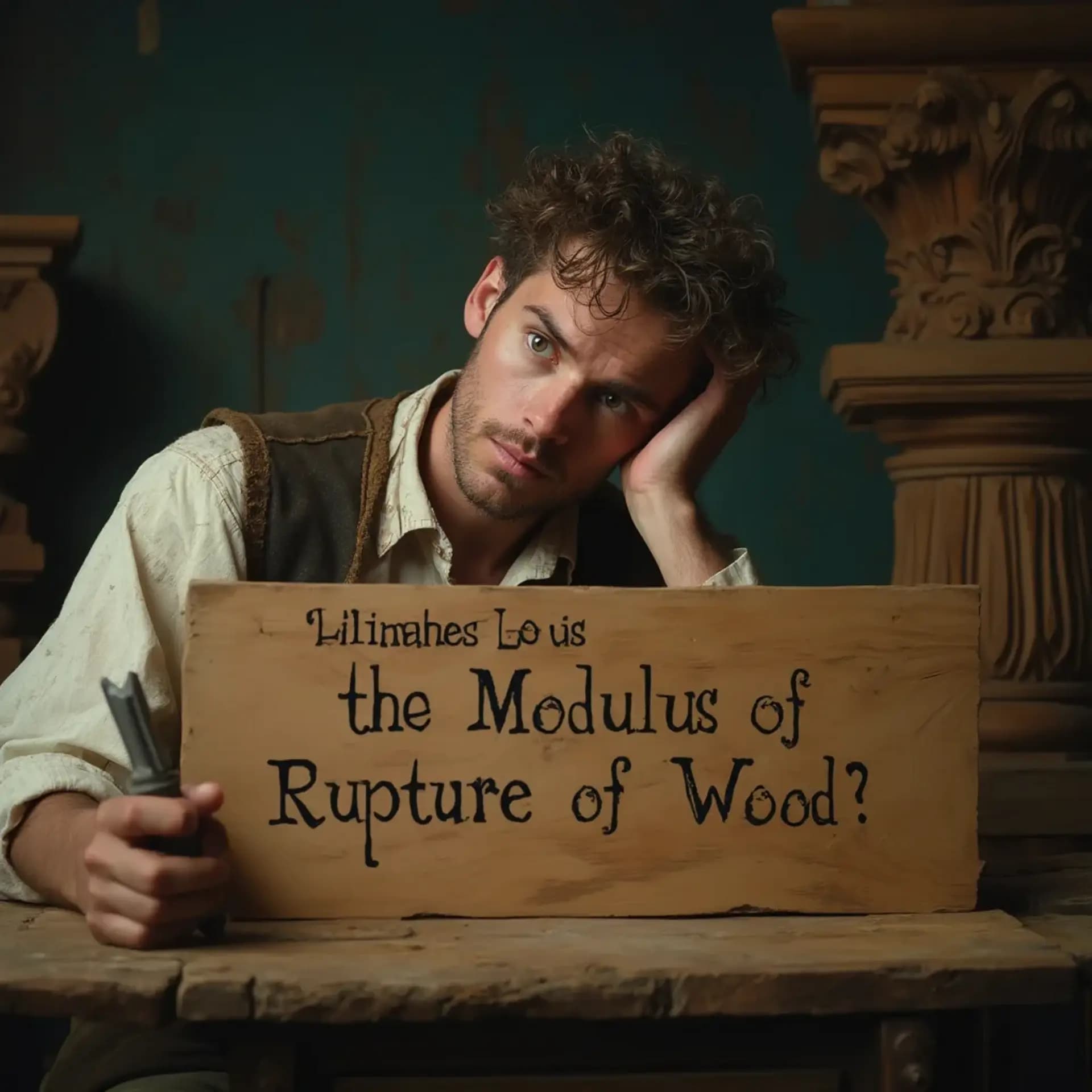 What does the Modulus of Rupture of Wood mean?