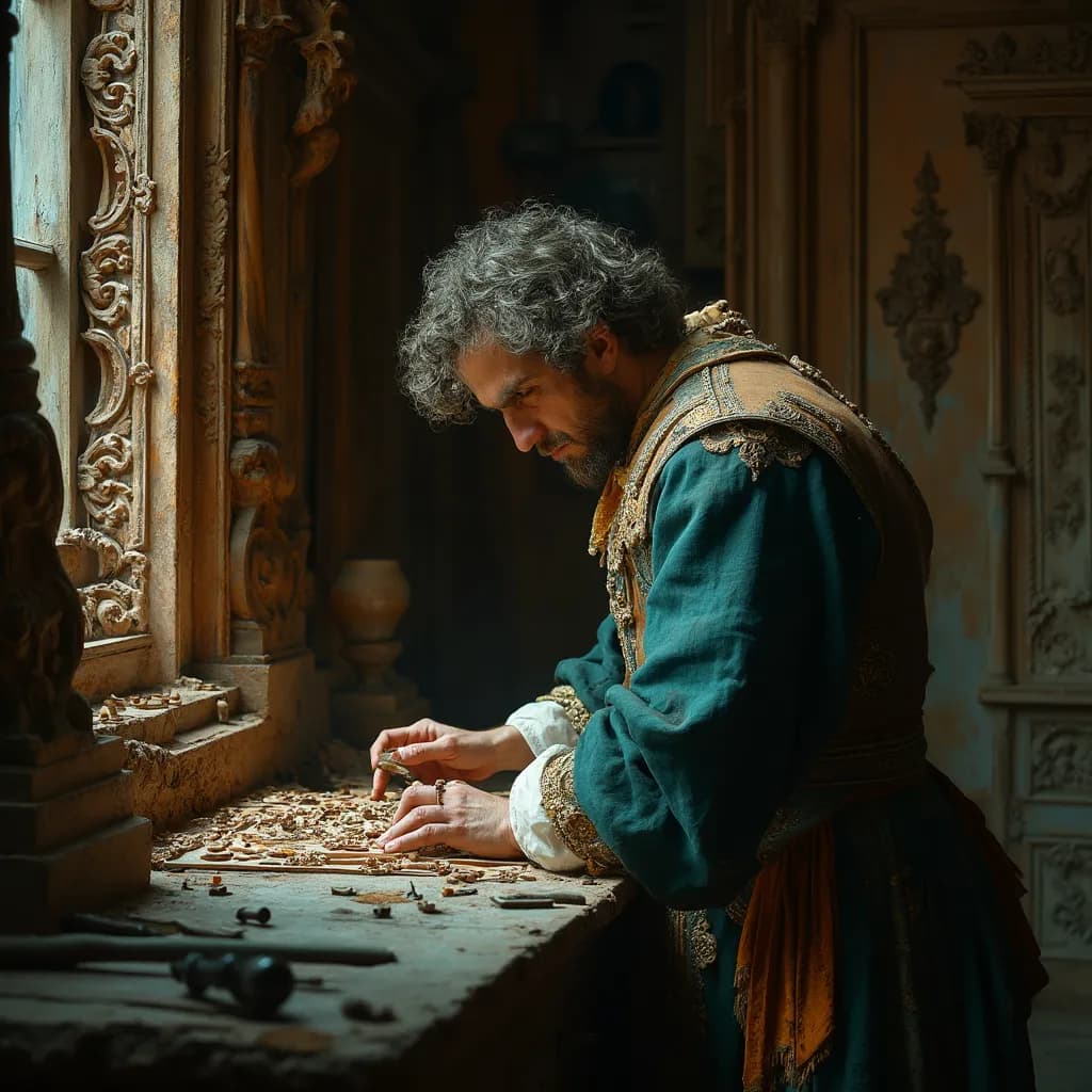 How do you handle different grain directions in Wood Carving?