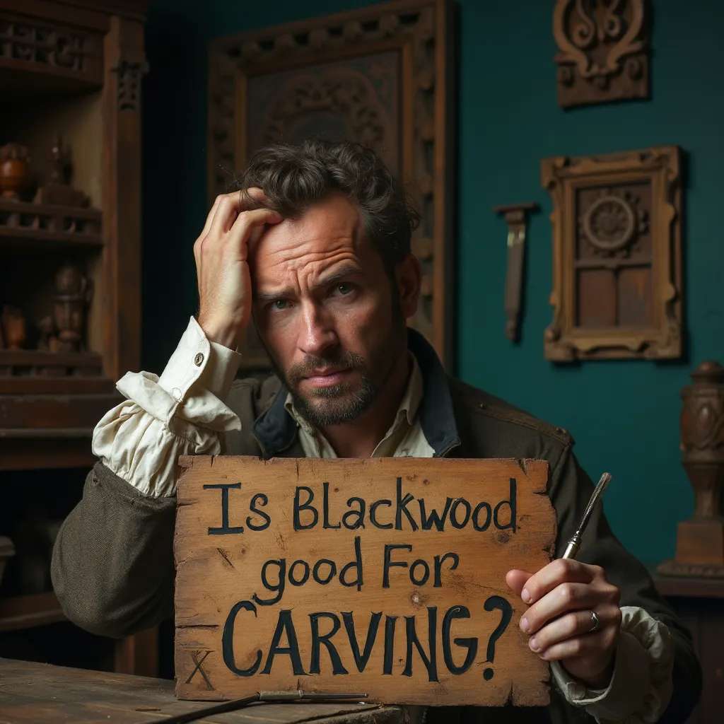 Is Australian blackwood, Tasmanian Good for Carving?