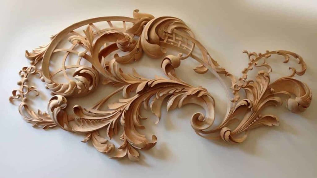Carving Corinthian Acanthus Leaf 1