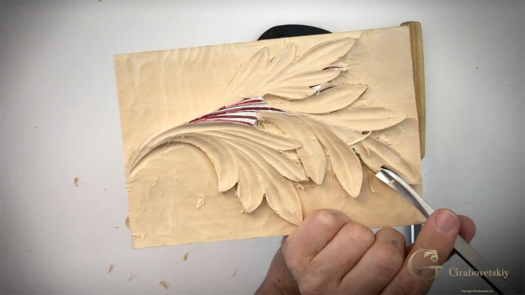 Carving Corinthian Acanthus Leaf 5