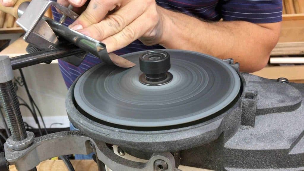 Sharpening Large Gouge