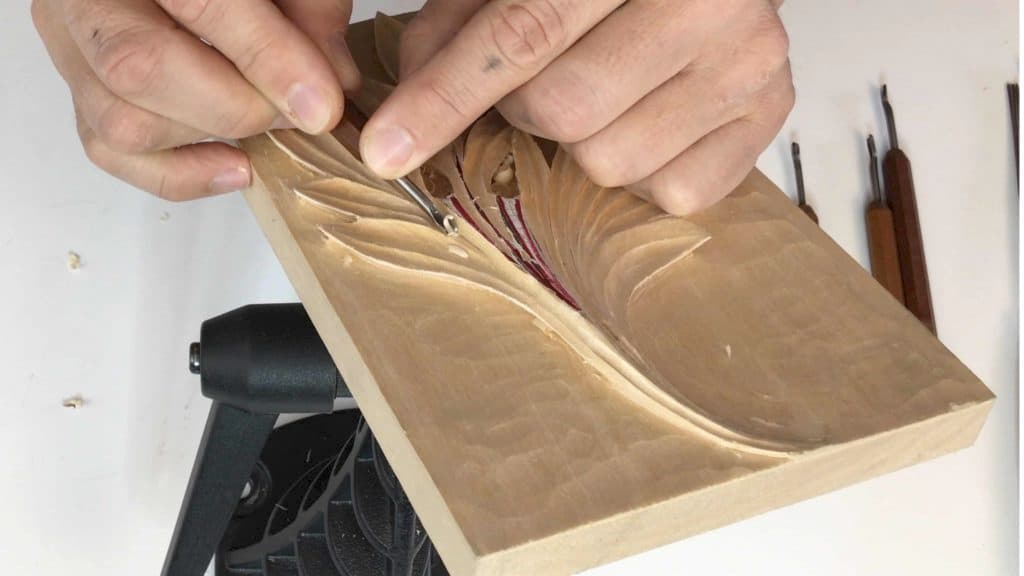Carving Corinthian Acanthus Leaf 6