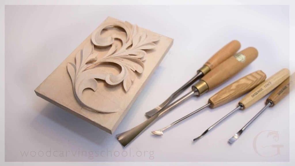 Carving Greek Acanthus Leaf 1