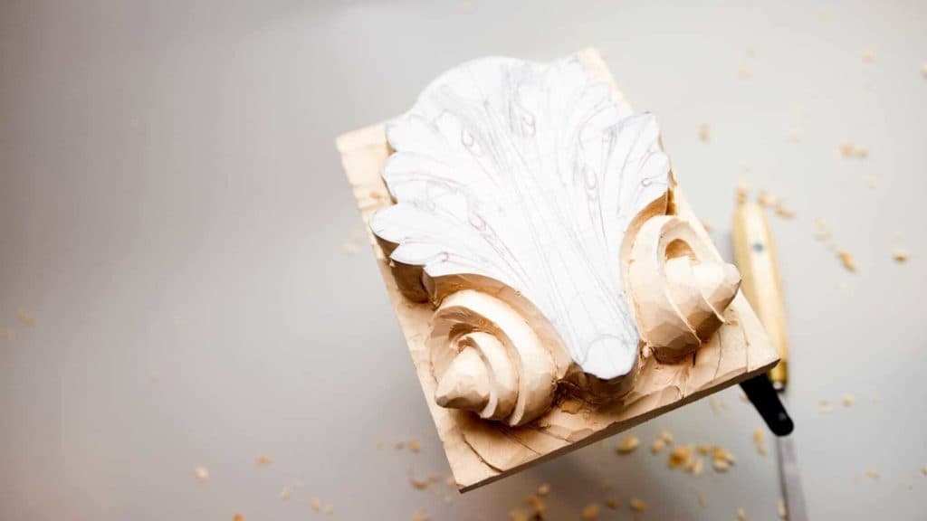 Carving Roman Acanthus 2