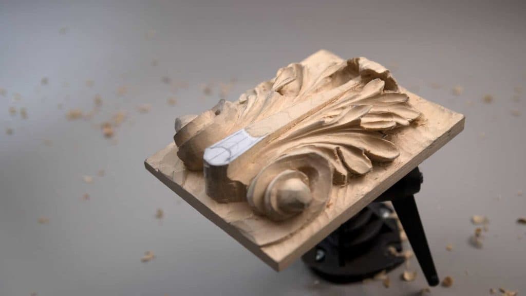 Carving Roman Acanthus 11
