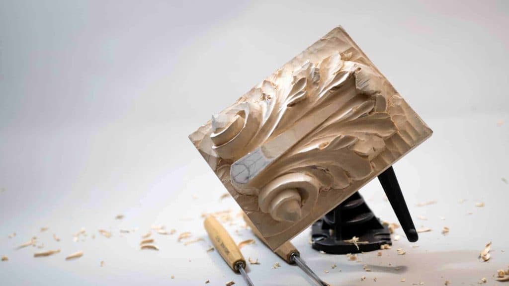Carving Roman Acanthus 6