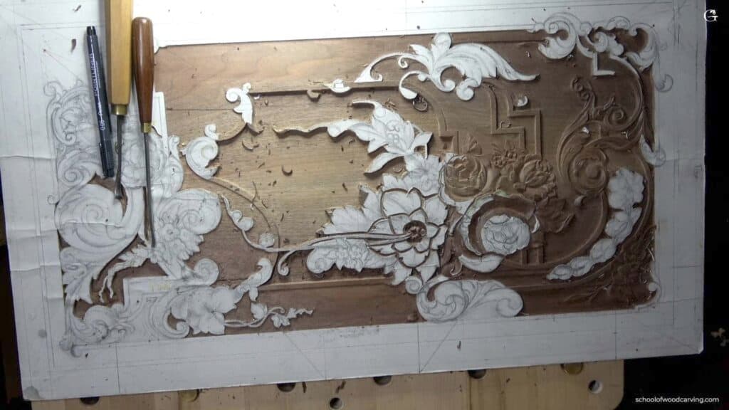 Carving Furniture Panel 26