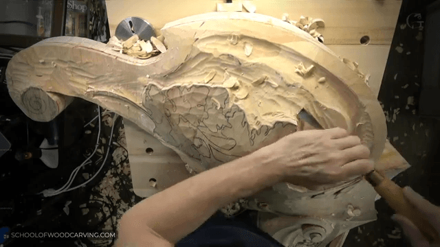 Woodcarving: Burnishing