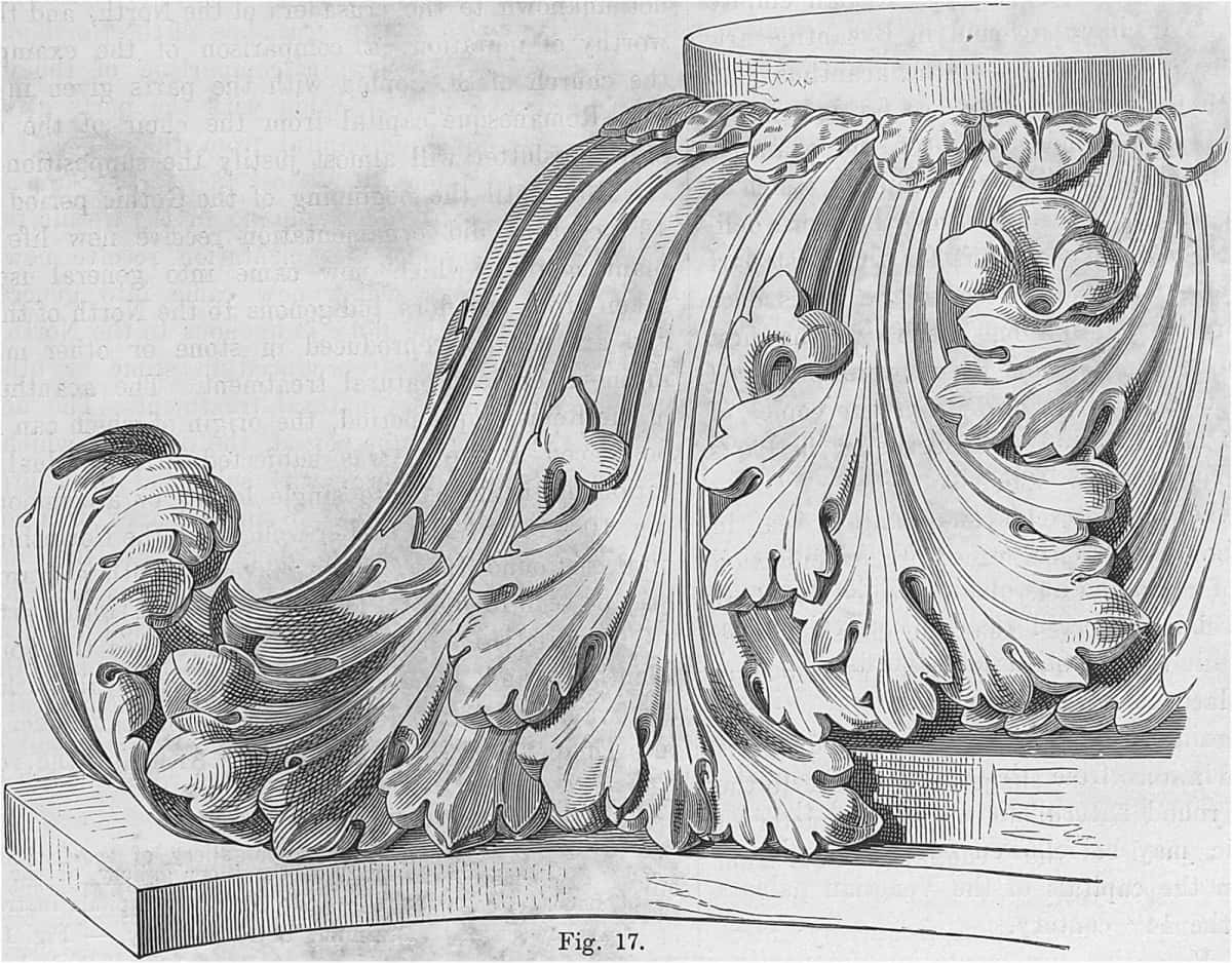 French acanthus scroll mount from the Louvre, 1871