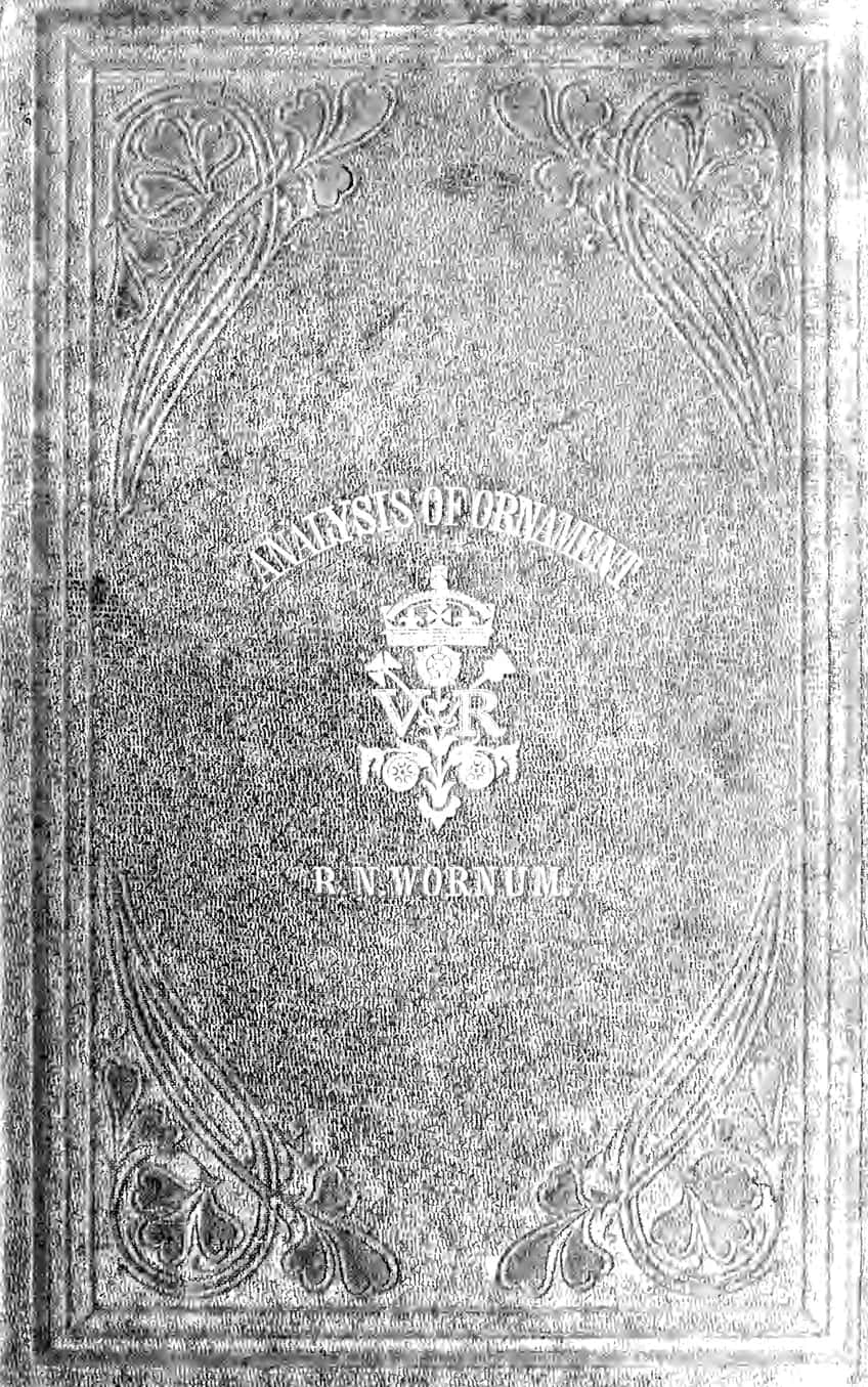 Binding of Wornum's Analysis of Ornament, the 1860 second edition