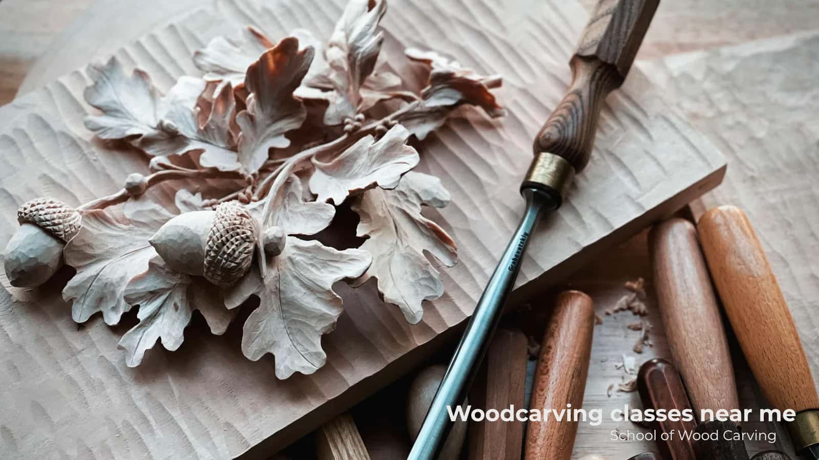 Woodcarving classes near me when the closest one is 500 miles away