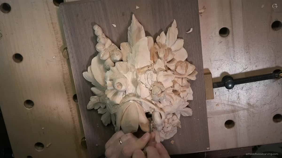 Both hands on the panel