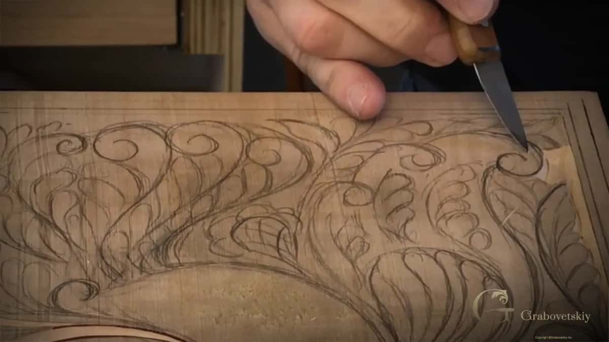 The volute, which is the architectural name for this rolled spiral.