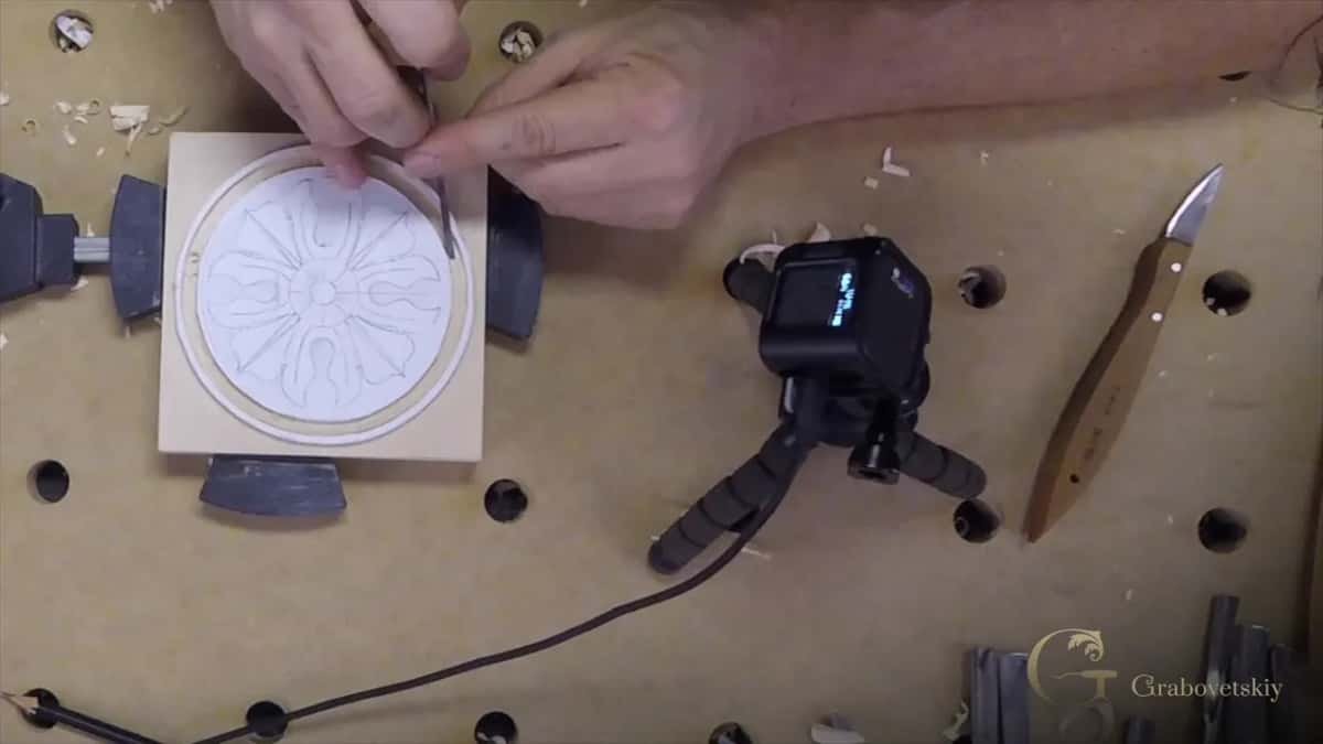 Checking the depth holds all the way round the circle