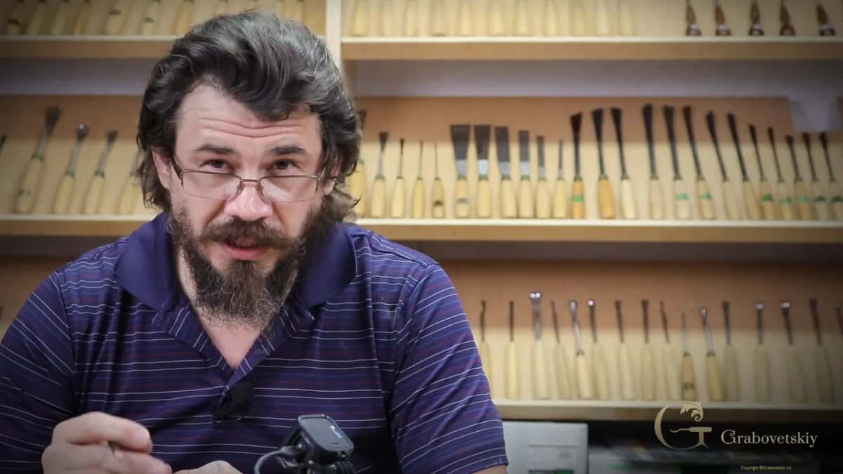 Explaining it to camera first