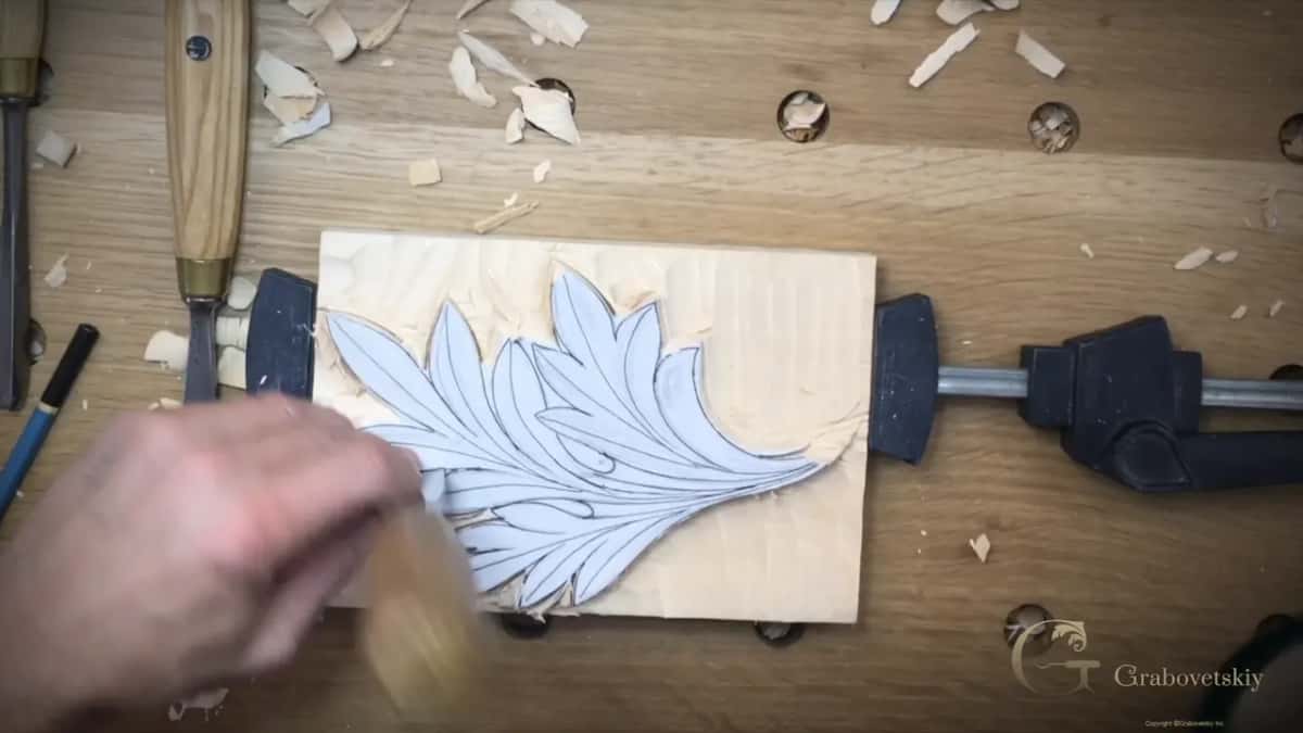 Mallet in hand