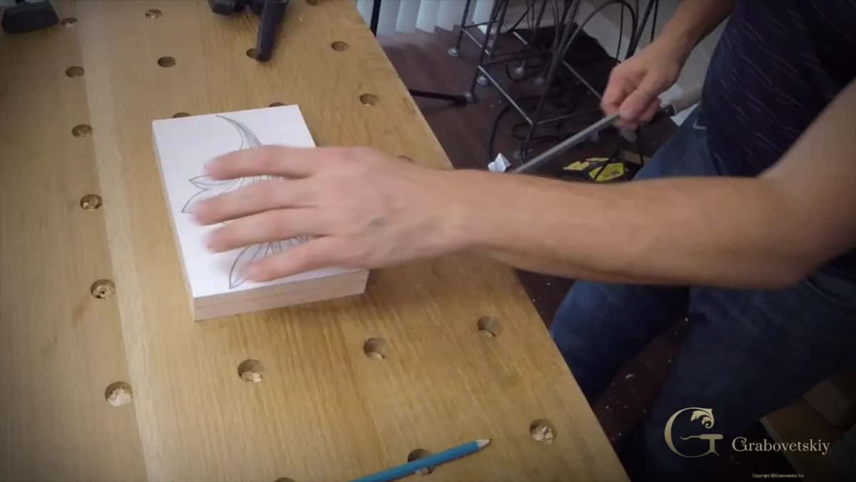 The paper going down