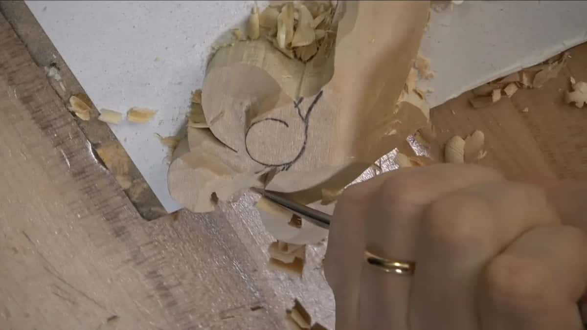 Steel meets wood at the bump that had to come off.