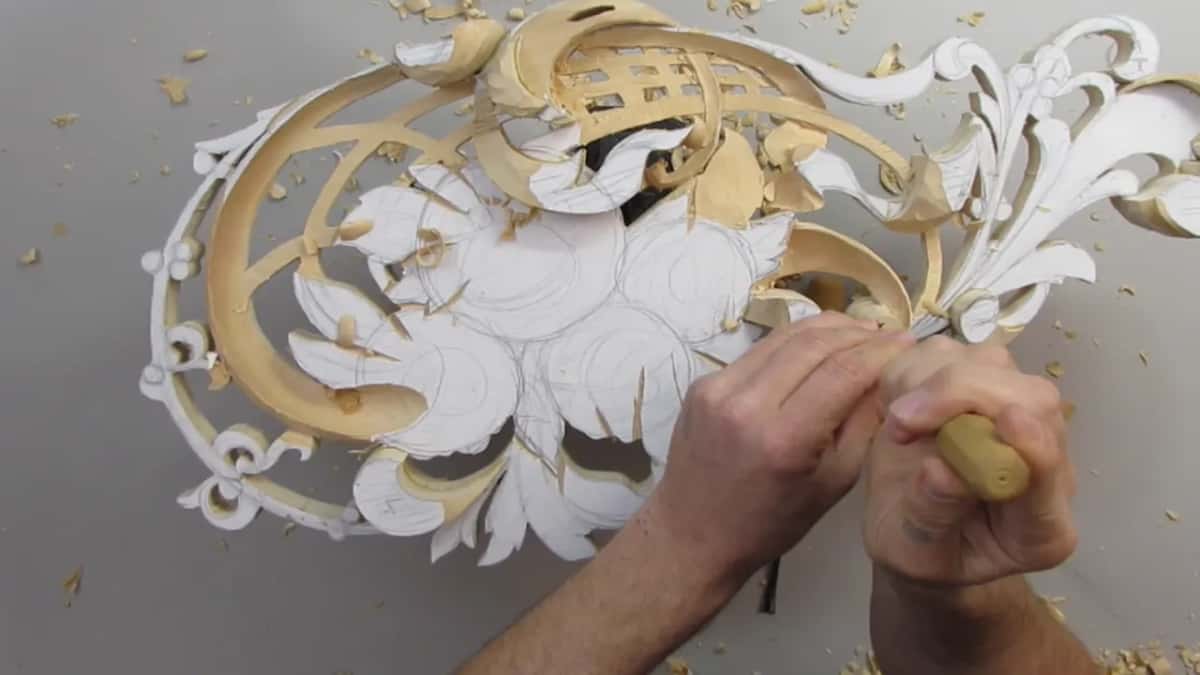 Panel seen whole, hands low