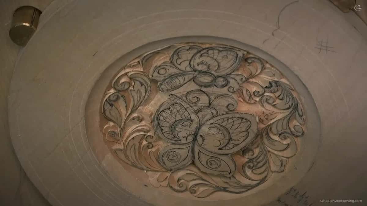 Whole plate, seen from above