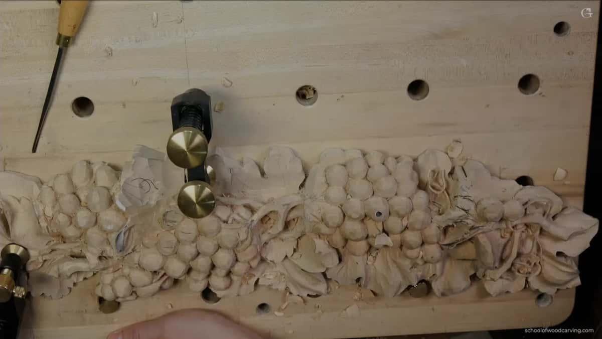 Overhead of the panel where two high grapes became a new movement instead of waste
