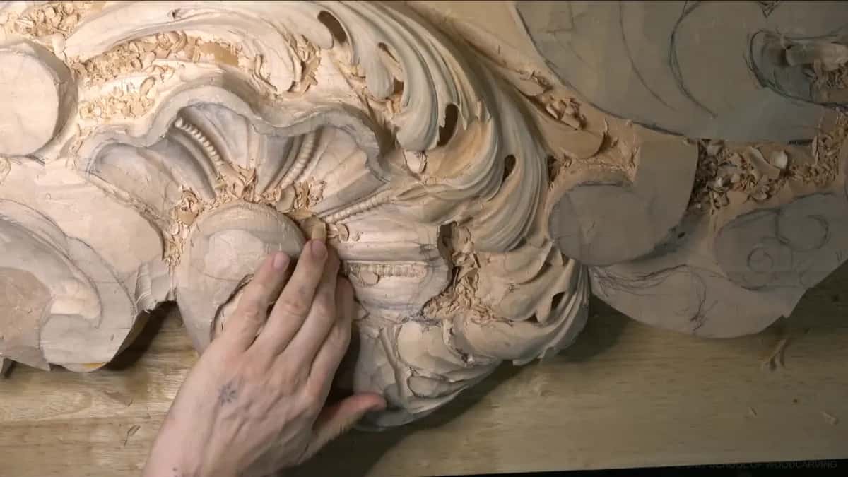 An open palm rests on the round shell.
